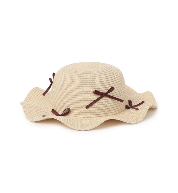 SHIPS Colors 「SHIPS Colors:〈手洗い可能〉リボン ハット」|ハット|