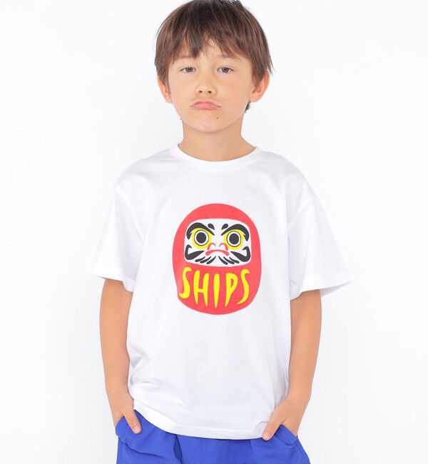 SHIPS KIDS「SHIPS KIDS:100～130cm / おみやげ Tシャツ」|Tシャツ・カットソー|