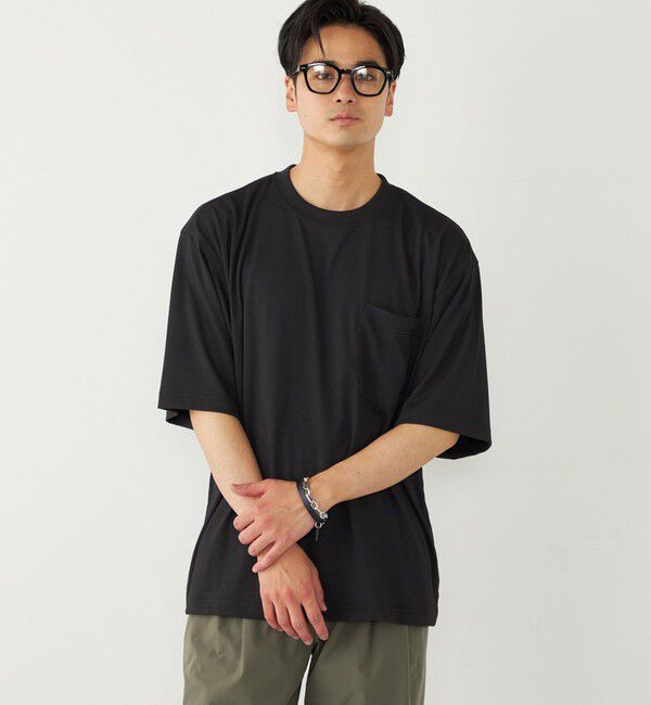 SHIPS Colors 「SHIPS Colors:〈吸水速乾・汗染み防止・UVカット〉クイック ドライ Tシャツ」|Tシャツ・カットソー|