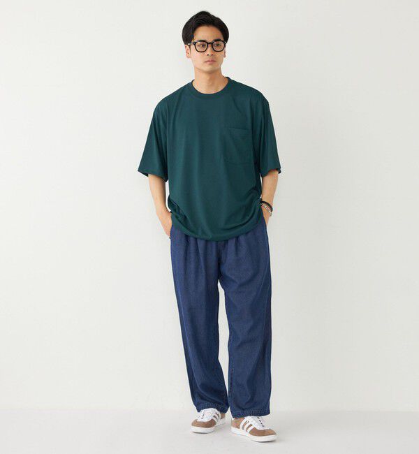 SHIPS Colors 「SHIPS Colors:〈吸水速乾・汗染み防止・UVカット〉クイック ドライ Tシャツ」|Tシャツ・カットソー|