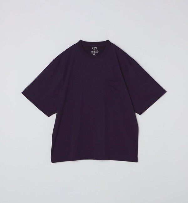 SHIPS Colors 「SHIPS Colors:〈吸水速乾・汗染み防止・UVカット〉クイック ドライ Tシャツ」|Tシャツ・カットソー|