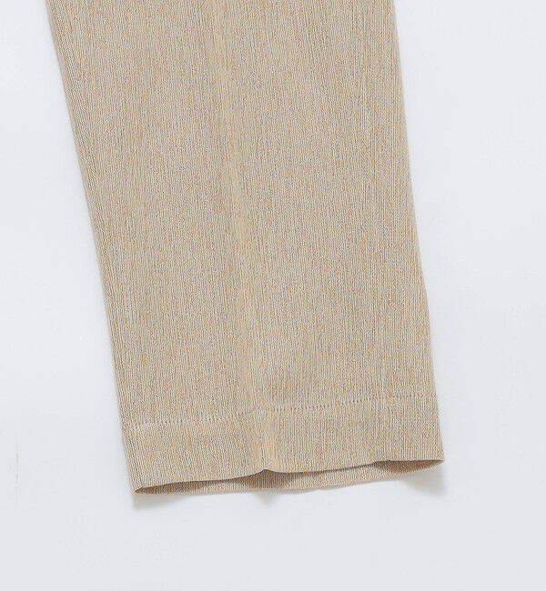 SHIPS Colors 「SHIPS Colors:〈洗濯機可能〉シャリル ジャージー イージー スラックス ベージュ」|スラックス|