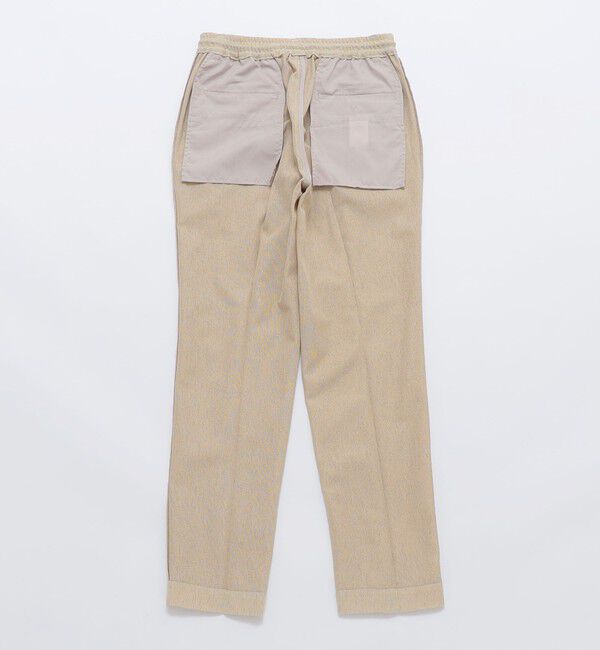 SHIPS Colors 「SHIPS Colors:〈洗濯機可能〉シャリル ジャージー イージー スラックス ベージュ」|スラックス|