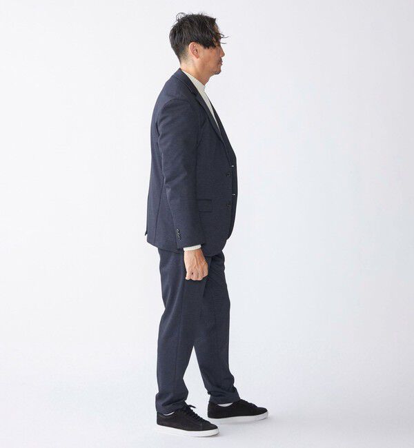 SHIPS「SHIPS:〈洗濯機可能〉アクティブ ジャージー スラックス(セットアップ対応)」|スラックス|