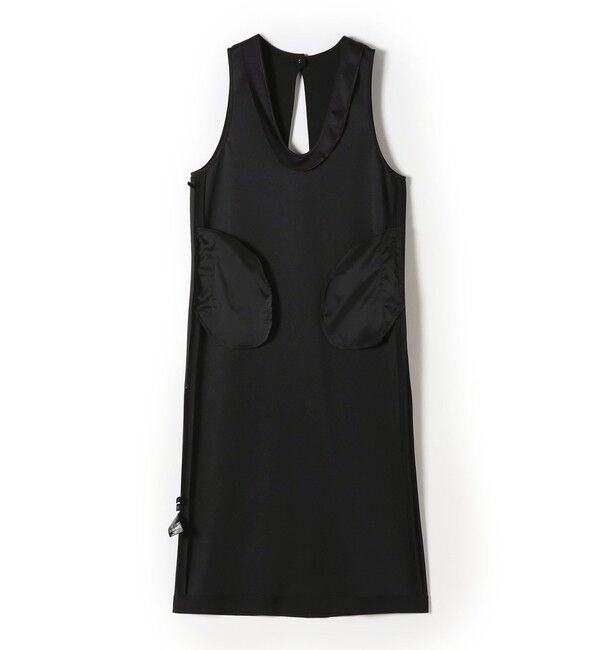 SHIPS for women「〈吸水速乾 / 手洗い可能〉アジャスト ボタン ジャンパー スカート」|ワンピース|