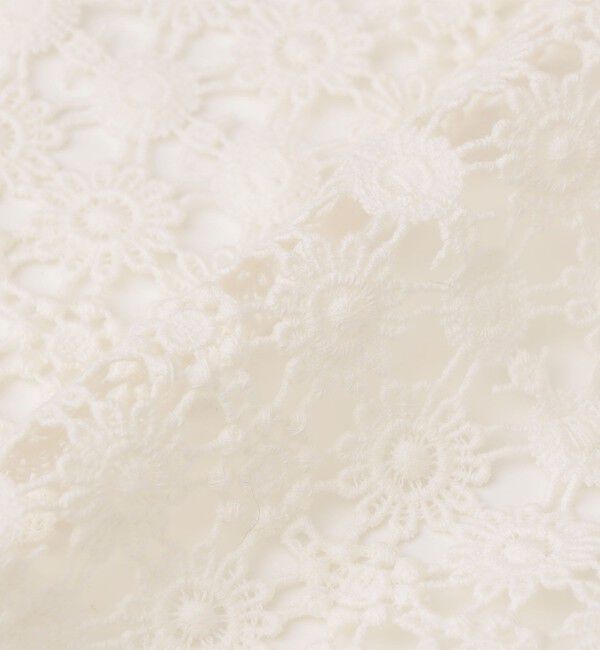 SHIPS for women「《予約》【SHIPS別注】BINDU: レース トライアングル スカーフ」|バンダナ・スカーフ|