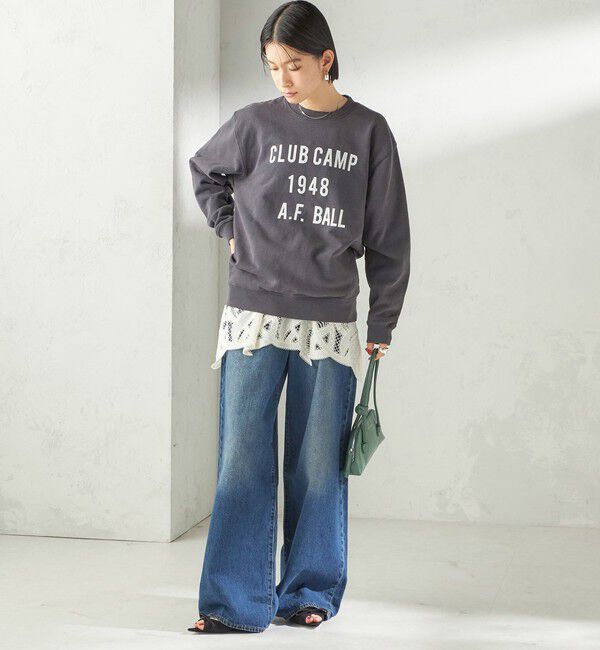 SHIPS for women「〈手洗い可能〉刺繍 スカラップ レース キャミソール」|キャミソール|