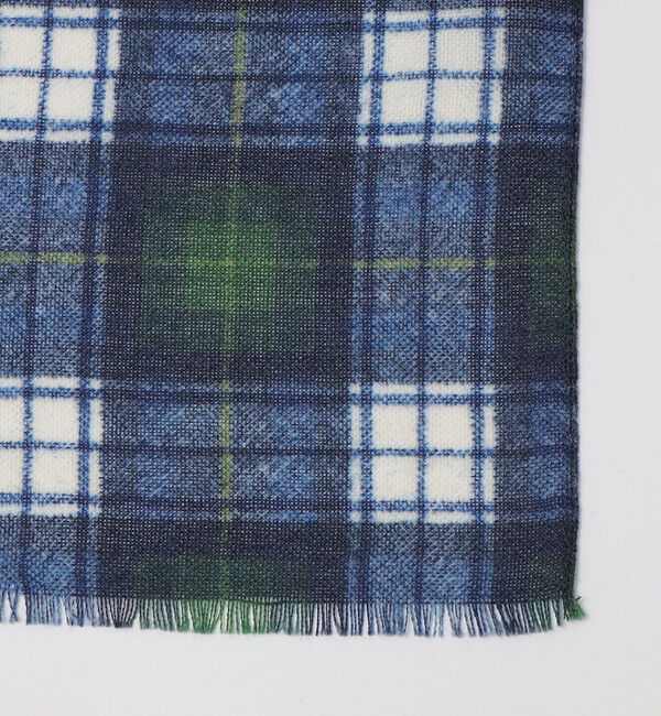 SHIPS「SHIPS: イタリア製 ウール チェック ストール」|ストール|