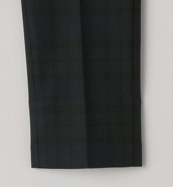 SHIPS KIDS「SHIPS KIDS:110～130cm /〈洗濯機可能〉セレモニー ブラックウォッチ ストレッチ スラックス パンツ」|スラックス|