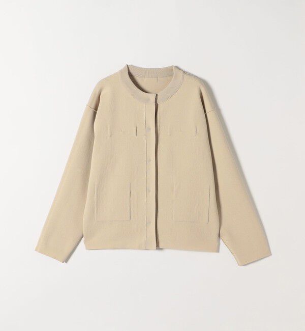 SHIPS any「《予約》SHIPS any:〈手洗い可能〉クルーネック ニット ジャケット カーディガン」|カーディガン|