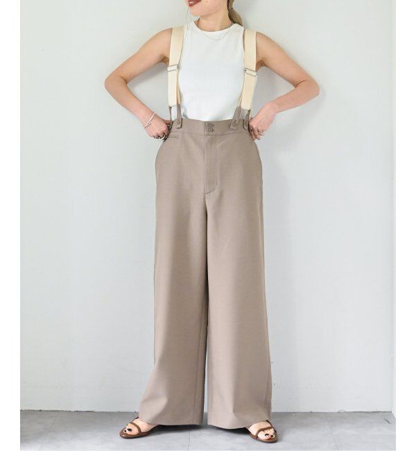 OUTDOOR PRODUCTS Usual Things「追加3 アメスリ*サスペンダーパンツ2点SET」|スラックス|