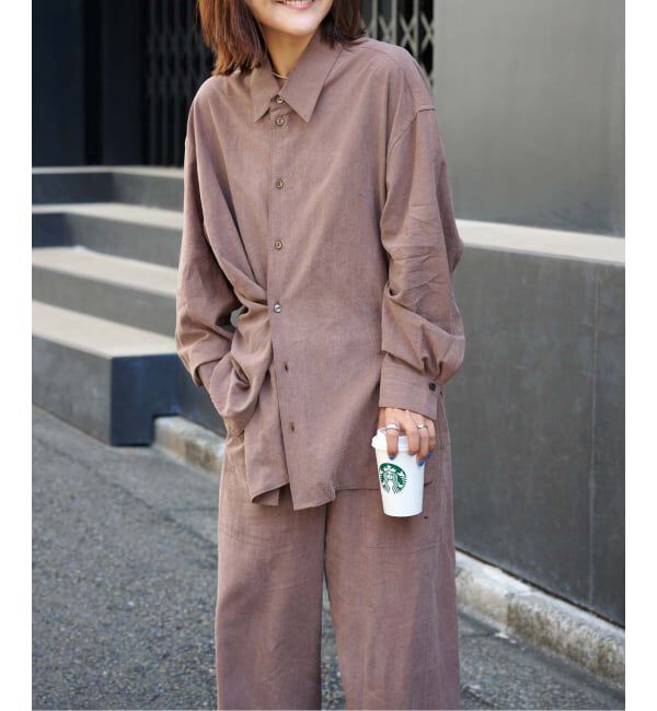 OUTDOOR PRODUCTS Usual Things「タンブラーラップシャツ」|シャツ・ブラウス|