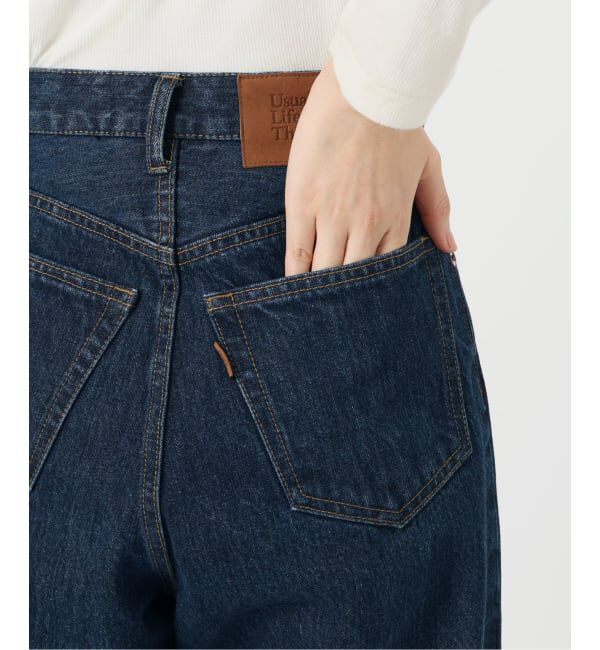 OUTDOOR PRODUCTS Usual Things「追加5 ULTデニムハイライズルーズ5PKT」|デニム|