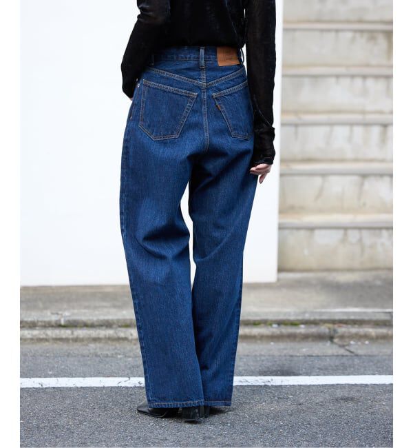 OUTDOOR PRODUCTS Usual Things「追加5 ULTデニムハイライズルーズ5PKT」|デニム|