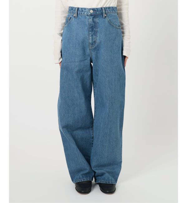 OUTDOOR PRODUCTS Usual Things「追加5 ULTデニムハイライズルーズ5PKT」|デニム|