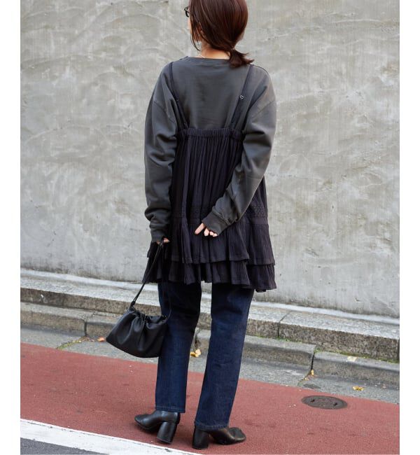 OUTDOOR PRODUCTS Usual Things「≪予約≫コットンレーストリムキャミソール」|キャミソール|