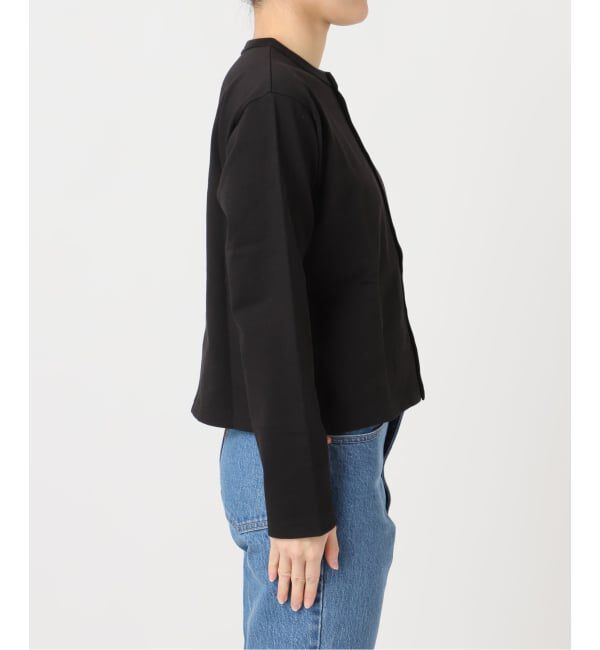 OUTDOOR PRODUCTS Usual Things「ロゴ刺繍コットンクルーネックカーディガン」|カーディガン|