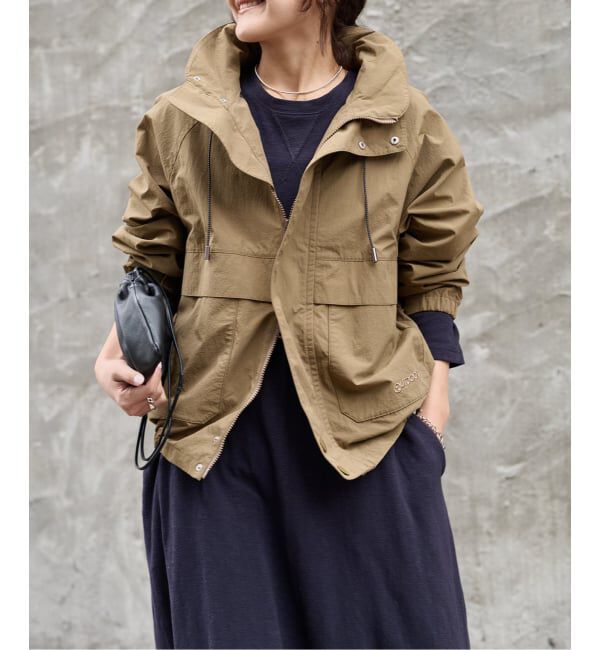 OUTDOOR PRODUCTS Usual Things「≪予約≫撥水アスレチックブルゾン」|ブルゾン・スタジャン|カーキ