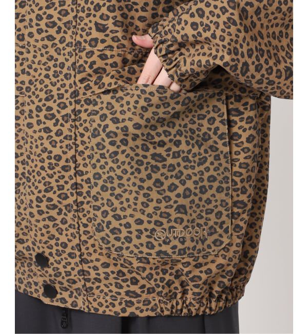 OUTDOOR PRODUCTS Usual Things「≪予約≫レオパードアスレチックブルゾン」|ブルゾン・スタジャン|