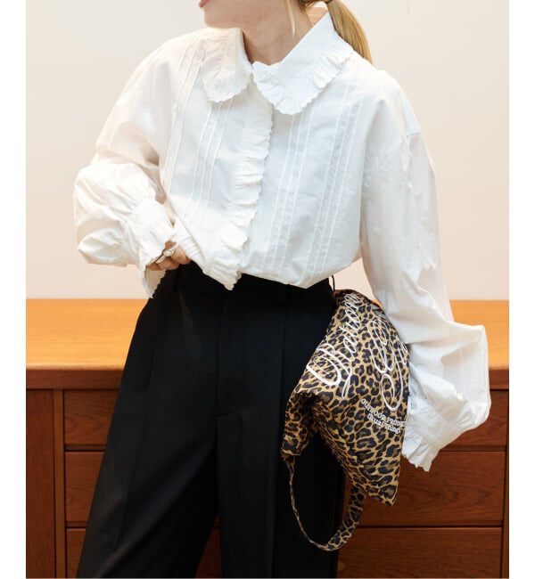 OUTDOOR PRODUCTS Usual Things「≪予約≫カットワークレースブラウス」|シャツ・ブラウス|