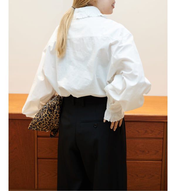 OUTDOOR PRODUCTS Usual Things「≪予約≫カットワークレースブラウス」|シャツ・ブラウス|