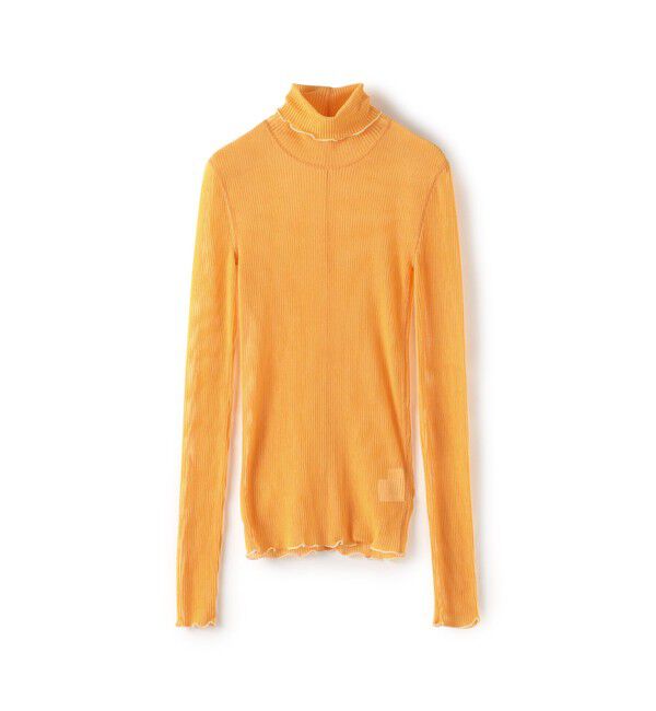 Ballsey「ドライリブ タートルネックプルオーバー」|Tシャツ・カットソー|25 オレンジ