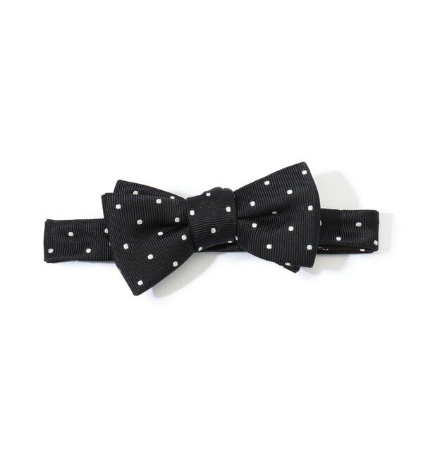 TOMORROWLAND GOODS「TOMORROWLAND シルク ドットボウタイ」|ネクタイ・蝶ネクタイ|19 ブラック