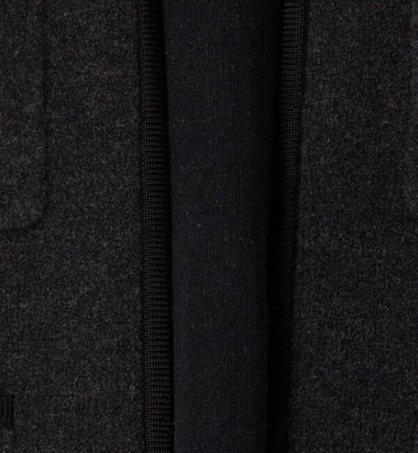 Ballsey「ウールナイロンブークレー フロントオープンカーディガン」|カーディガン|