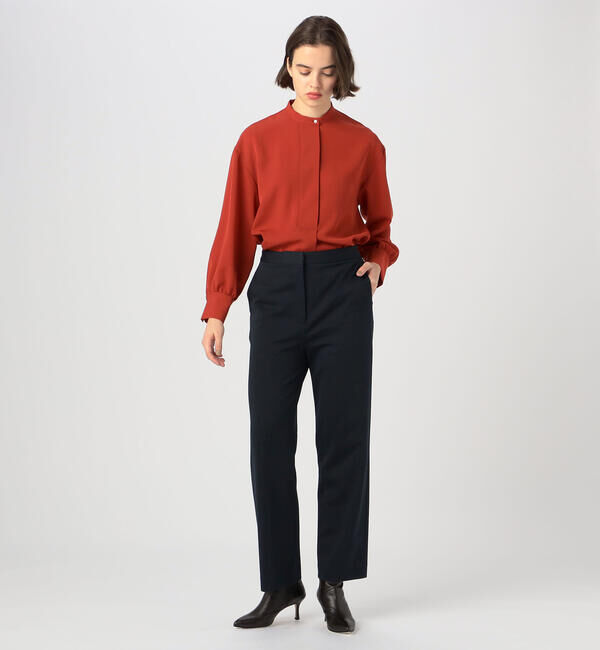 Ballsey「ハイゲージツイルジャージー ストレートパンツ」|スラックス|