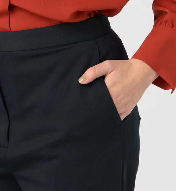 Ballsey「ハイゲージツイルジャージー ストレートパンツ」|スラックス|