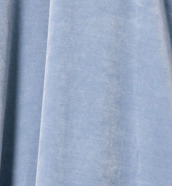 Ballsey「ストレッチベロア ボリュームスリーブワンピース」|ワンピース|