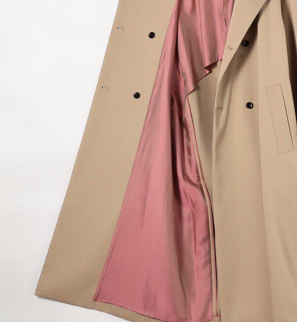 TOMORROWLAND collection「カバートクロス スタンドカラーコート」|トレンチコート|