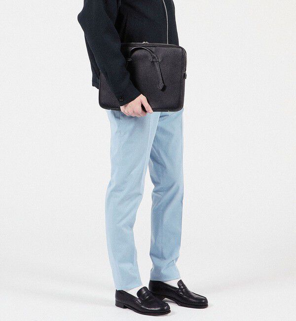 TOMORROWLAND GOODS「【別注】A SLIM MULTI CASE シュリンクレザー 2WAYブリーフケース」|トートバッグ|