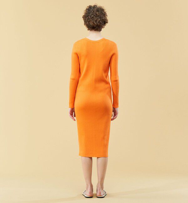 GALERIE VIE「ギザコットンリブ Vネックロングカーディガン」|カーディガン|