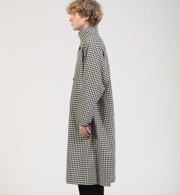 CABaN「CABaN コットン ギンガムチェック スタンドカラーコート」|その他|
