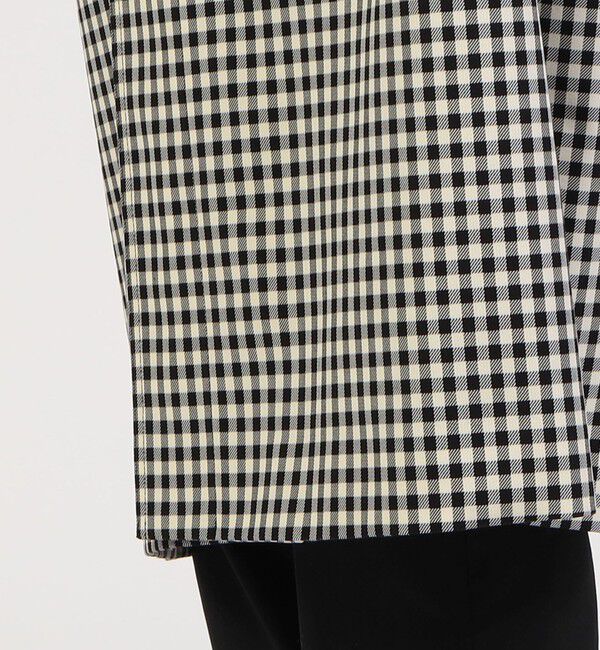 CABaN「CABaN コットン ギンガムチェック スタンドカラーコート」|その他|