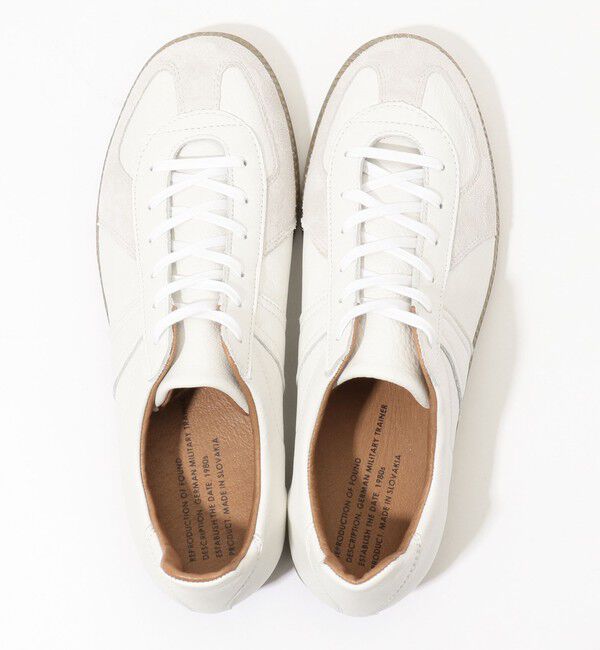 TOMORROWLAND GOODS「REPRODUCTION OF FOUND ジャーマンミリタリートレーナー」|スニーカー|