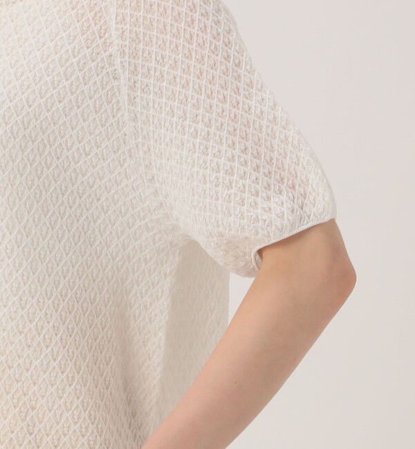 Ballsey「シャイニークロス バックリボンプルオーバー」|ニット・セーター|