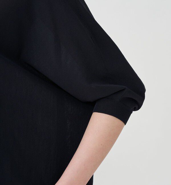 Ballsey「サスティナブルコットンナイロン クルーネックワイドプルオーバー」|ニット・セーター|