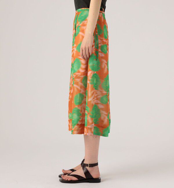 TOMORROWLAND BUYING WEAR「GANNI フラワーラップスカート」|フレア|