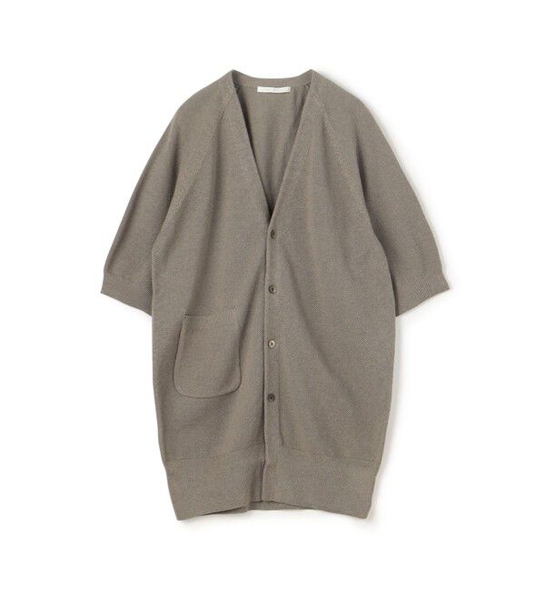 GALERIE VIE「ドライカノコ ハーフスリーブカーディガン」|カーディガン|15 グレー