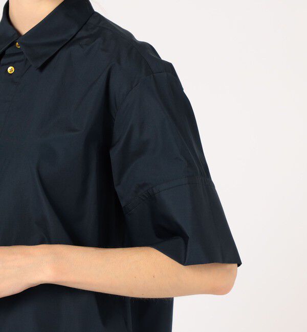 CABaN「コットンタイプライター 半袖シャツ」|シャツ・ブラウス|