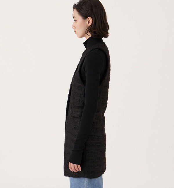 DES PRES「シックツイード ミドルジレ」|ベスト・ジレ|