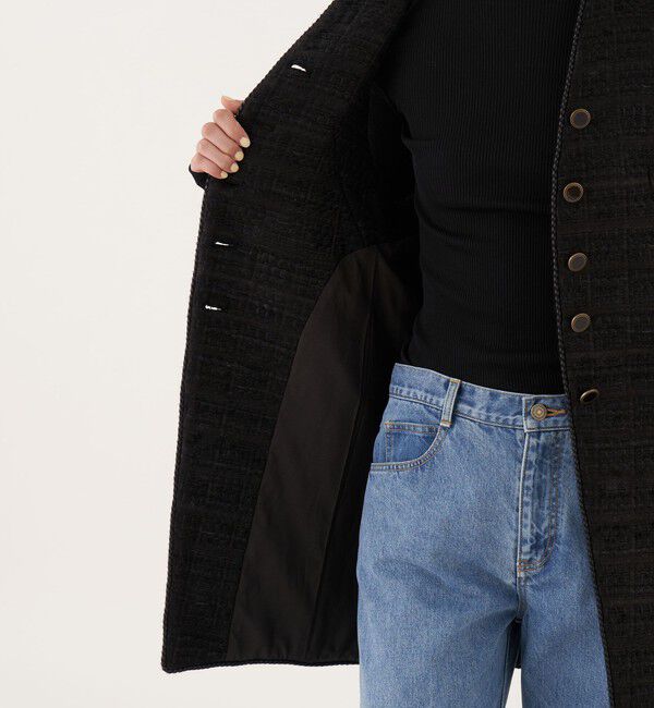 DES PRES「シックツイード ミドルジレ」|ベスト・ジレ|