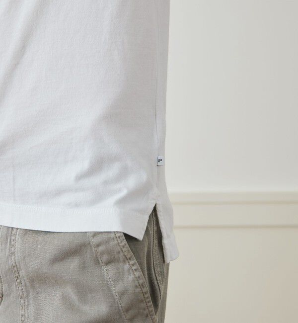 JAMES PERSE「コットンベーシック ロングスリーブポロシャツ MSX3304」|ポロシャツ|