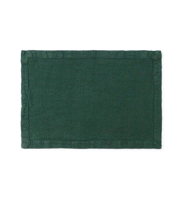 TOMORROWLAND HOME「ウォッシャブルリネンテーブルマット」|食器・キッチングッズ|57 カーキ