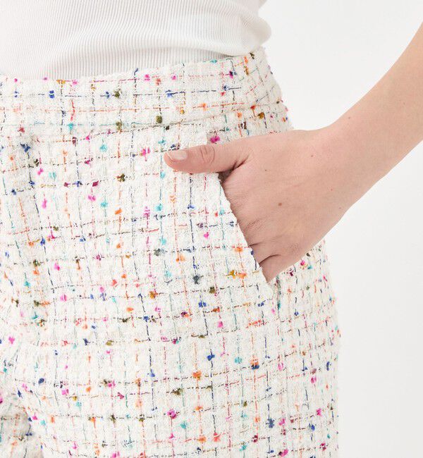 TOMORROWLAND collection「キャンディノットファンシーツイード ショートパンツ」|その他|