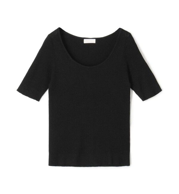 Ballsey「ストレッチラミー ラウンドネックプルオーバー」|ニット・セーター|19 ブラック