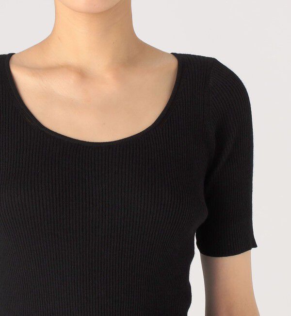 Ballsey「ストレッチラミー ラウンドネックプルオーバー」|ニット・セーター|