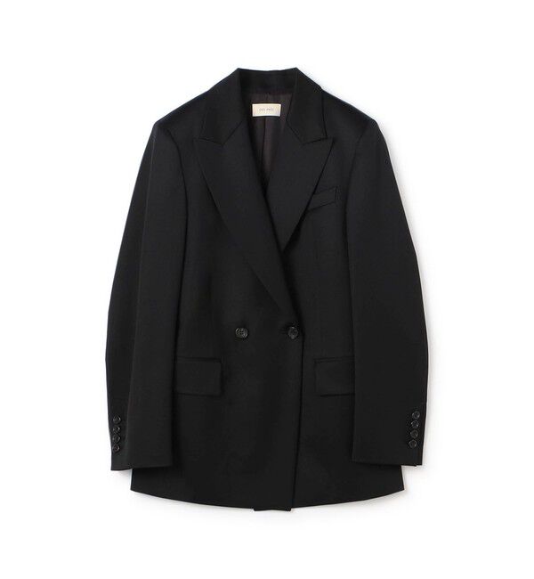 DES PRES「ウールドスキン ダブルブレストジャケット」|テーラードジャケット|19 ブラック